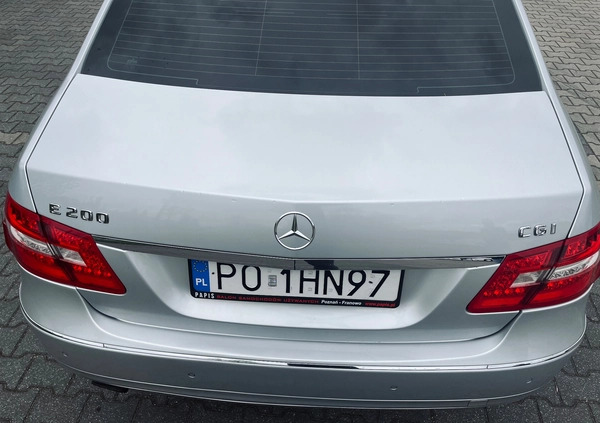 Mercedes-Benz Klasa E cena 49900 przebieg: 175000, rok produkcji 2009 z Poznań małe 596